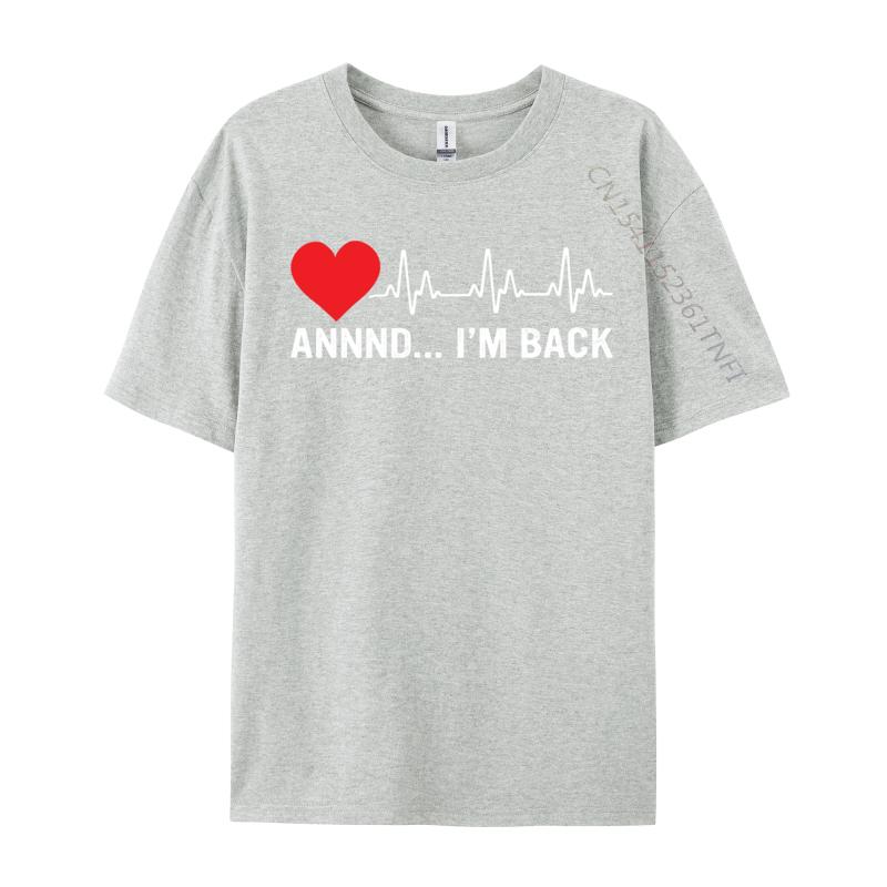 Coronary Bypass Artery Open Heart Diseases Surgery Heartbeat Youth Company Geek Tops Shirt Autumn T Shirt Normal Tops & Tees