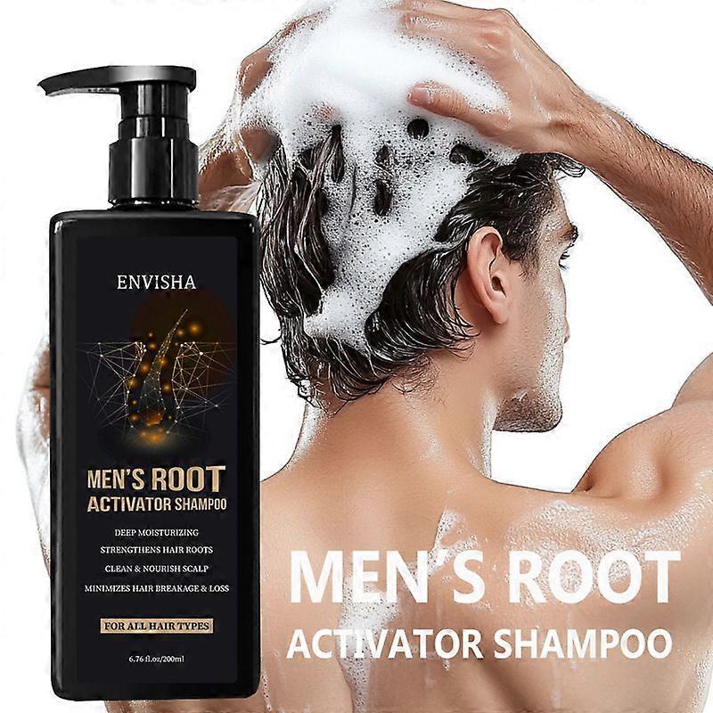 Root Activator Shampoo - Hair Growth Root Activator Shampoo for Men and Women - Hair Growth Shampoo for Hair Loss and Thinning Hair, 200ML