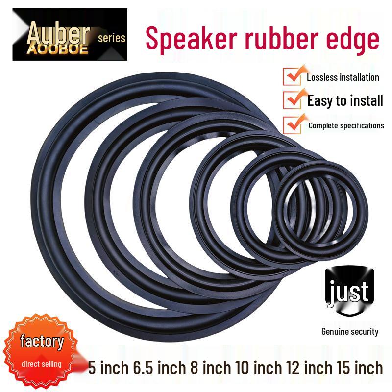 Speaker Surround Repair Rubber Edges for 3-15 Inch Models