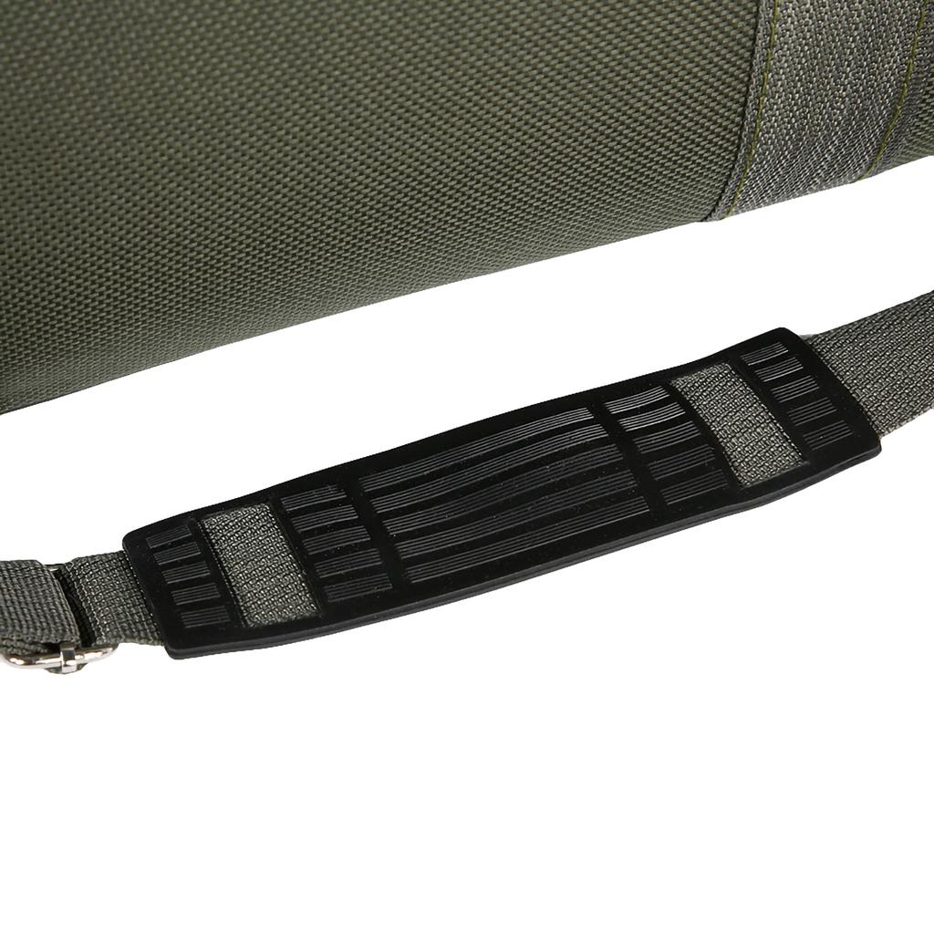 Outdoor Fishing Rod Pole Reel Lures Box Storage Bag Adjustable Shoulder Strap (Green1.5m)