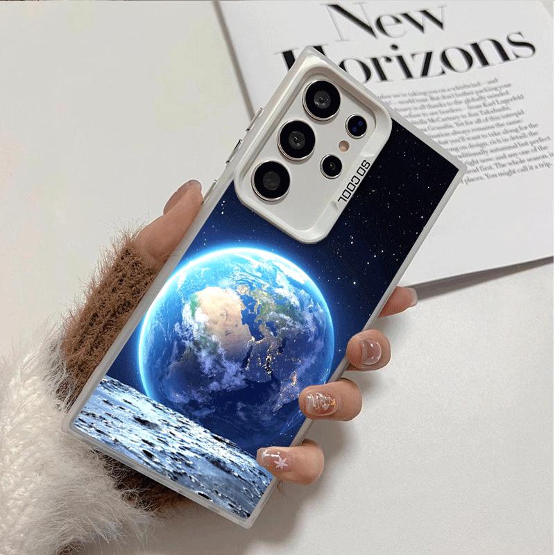Earth Stars Space Universe Shockproof Phone Case for Samsung Galaxy S26 Edge S25 Ultra S24 FE S23 Plus S21 Cover Anti Fall Funda