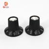 Guitar Amp Speaker Volume & Tone Knob Set with Aluminum Peg Cap