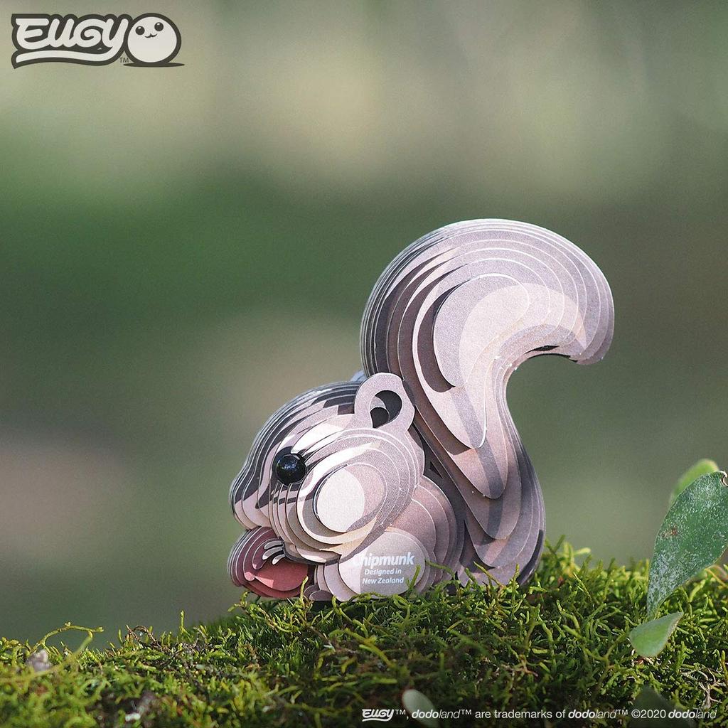 Paper 3D Puzzle EUGY 41 Chipmunk