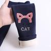 Girls Leggings Winter Pants, Children, Thick Velvet, Trousers, with Fleece