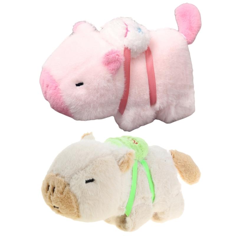 Stylish Capybara Plush Wristband Unique Bike Ornament Practical Toy Portable for Trendy Women Ladies and Collectors