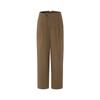 Elva' Island Women's Straight-Leg Cropped Suit Pants