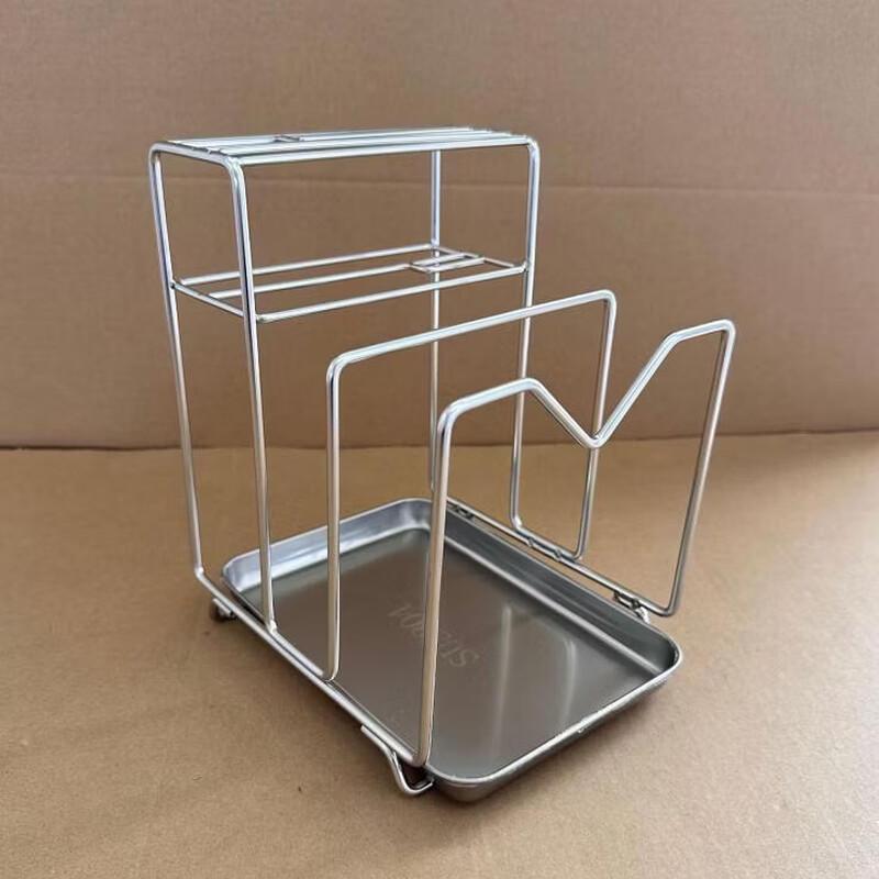 304 Stainless Steel Chopping Board & Pot Lid Rack