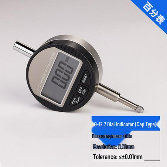 High Precision Electronic Digital Dial Indicator, 0-100mm Range