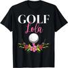 Golf Lola Filipino Golfer Oma T-Shirt