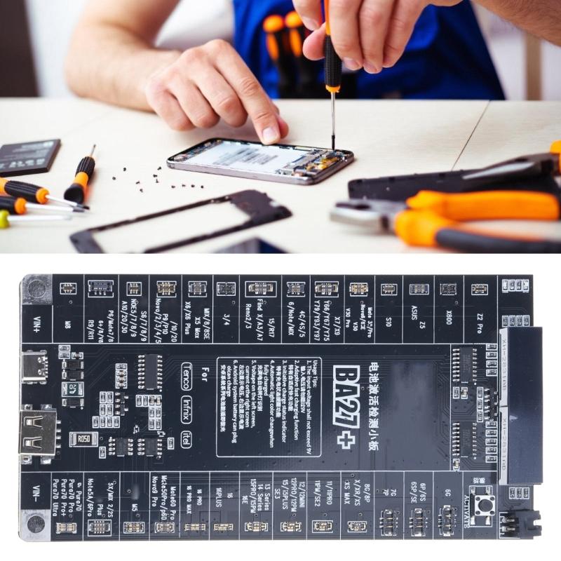 Multiple Model Battery Charger Activation Panel for Smartphones Repair, Automatic Detection & Protections, PCB Material