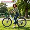 SPATIAL Elektrische fiets 29" Lichtgroen-Motor 600W- Batterij 48V12Ah- Shimano 7 Versnellingen - Stads-MTB E-Bike - Actieradius 100 km