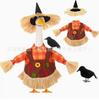 Porch Outfit Yellow Plaid for Thanksgiving Holiday Decoration