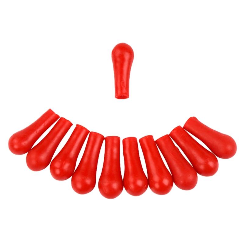 50Pcs Rubber Bulb Caps Dropper Rubber Caps Pipettes Caps for Droppers and Pipettes Laboratory Experiment Accessories