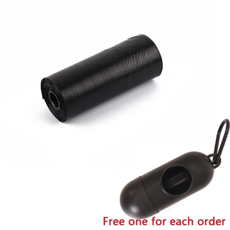 1/10PCS New Pet Garbage Bag Dispenser Dog Poop Bag Shovel Capsule Convenient Pet Garbage Bag Dog Poop Bag Cat Feces Cleaning Bag