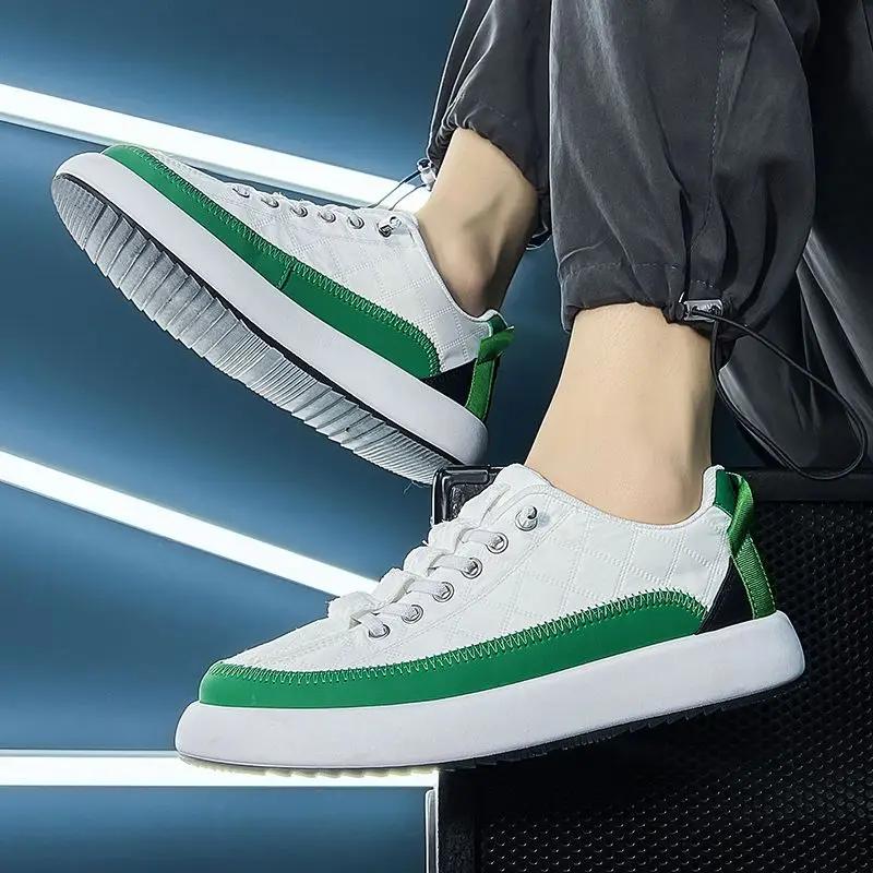 Mesh Men's Vulcanize Shoes Tennis Breathable New In Sneakers Male Slip-ons Korean Style Offer Cheap High Quality Fashion Brand