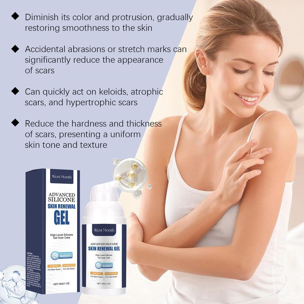 West Month Skin Repair Gel Gentle Nourishing Body Gel For Natural Radiant Skin