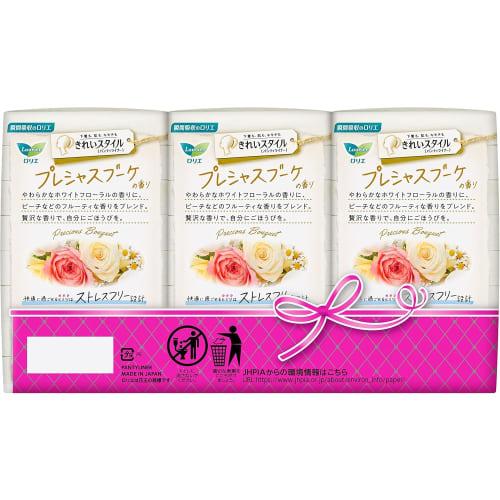 Bulk Purchase: Laurier Kirei Style Panty Liners, Precious Bouquet Scent, 108 Sheets (36 Sheets x 3 Packs), Set of 2