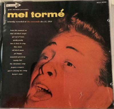 CD MEL TORME - At Crescent 30P22323 Coral 1988 Japan ObiClassical Used