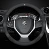 For Suzuki S-Cross Swift SX4 Vitara Jimny Grand-Vitara Baleno Car Suede Carbon Fiber Leather Steering Wheel Cover Accessories