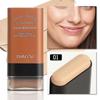 Flawless Eraser Foundation Stick,Korean Hydrating Lightweight Foundation Stick with Brush,Multi-Use Foundation Stick Makeup