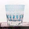 Hand-Carved Edo Kiriko Crystal Whiskey Glass