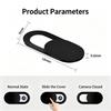 Reusable Webcam Privacy Cover No Residue Adhesive Slider Anti-Spy Camera Cover for Laptop Tablet Mobile Phone Business Travel