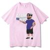 Adam the woo TShirt Hip Hop Pure Cotton Fashion TShirt Short Sleeve Vintage Tshirt Beach Cotton Breathable Oversize Tops Tees