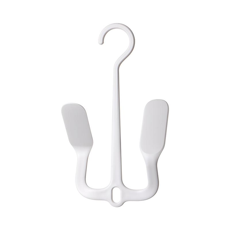Multifunctional PP Material Shoe Drying Hook Staggered Shoe Dryer for Home Dorm Balcony Outdoor Shoe Rack