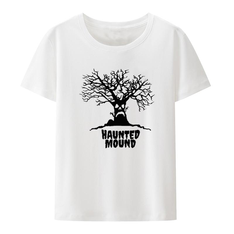 

Sematary I Love Haunted Mound. Популярна трендова футболка у формі серця. Чоловічі футболки з короткими рукавами. Хеллоуїн. Повсякденна сорочка. L
