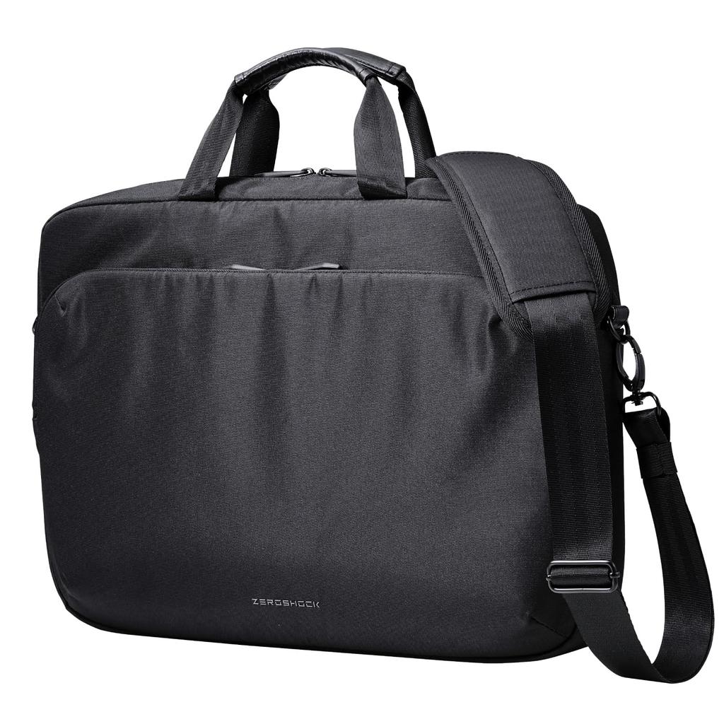 ELECOM 15-inch ZEROSHOCK Shockproof Water-Repellent PC Case, Black, ZSB-BC01P15BK