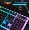 Silent Wired Keyboard and Mouse Set for Gaming and Office Use