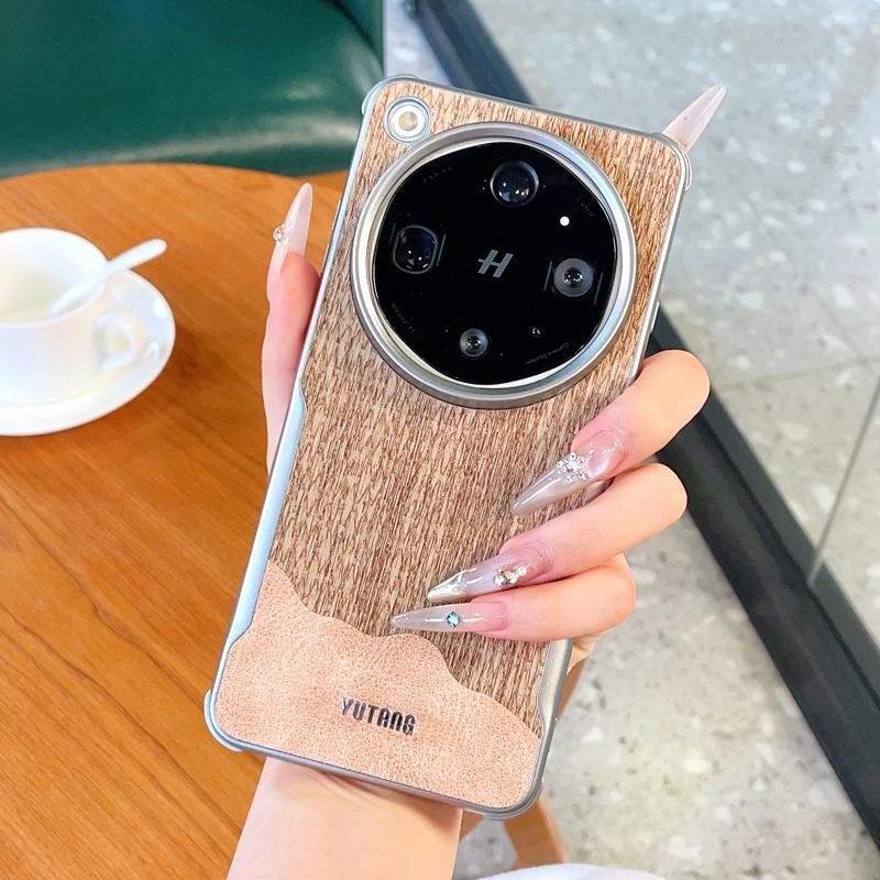 For OPPO Find X9 Ultra Phone Case Mountain Peak Pattern Magnetic PC Hard Shell Protective Color Collision Shockproof Back Cover