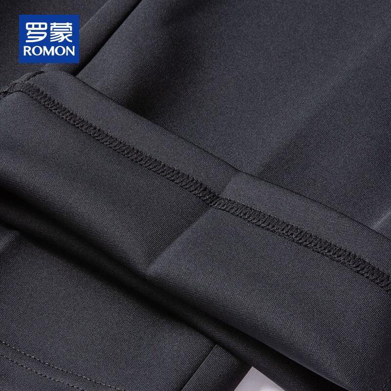 ROMON Men's Spring/Autumn Loose Straight Casual Pants