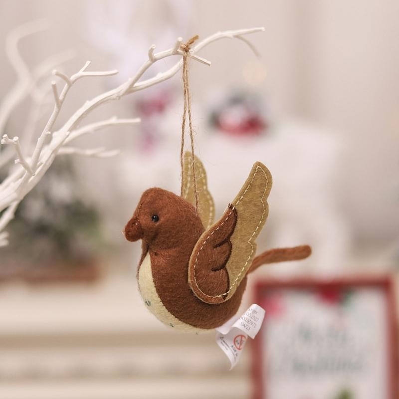 Festival Cartoon Bird Pendant Elegant Christmas Tree Ornament Perfect Decoration for Home, Offices, and Parties