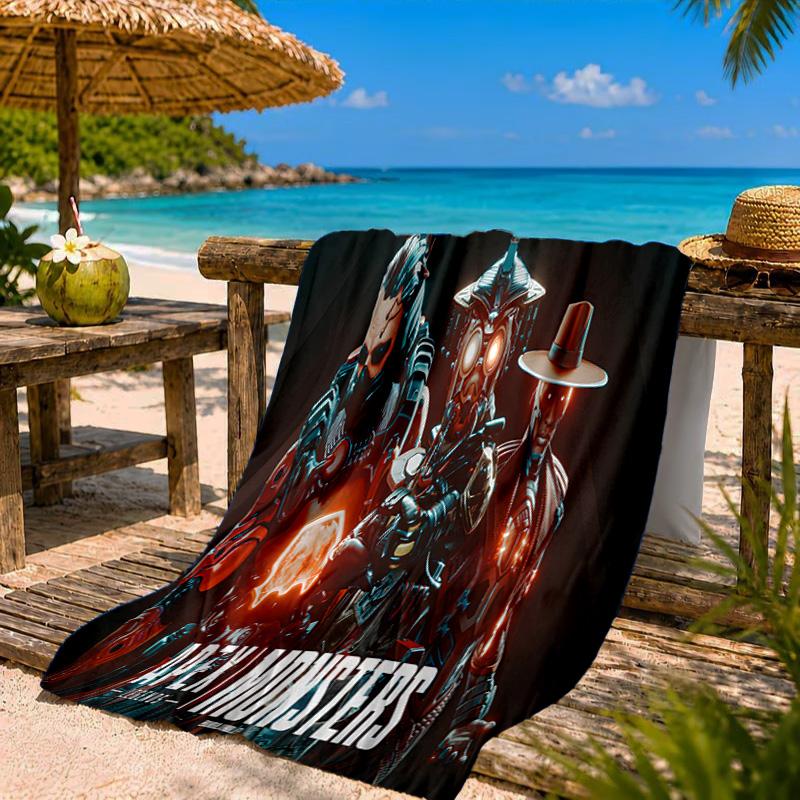 Space Explorer Adventure Beach Towel Microfiber Beach Towel, Lightweight and Quick-Dry, for Summer Travel, Swimming Pool Fan Birthday Gift