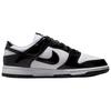 Nike Sneakers Donna Dunk Low SE Patent Panda Nero Bianco Argento Metallizzato IV5104-102