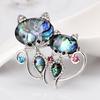 Blucome Fashion Shell Series Pin Wild Cartoon Cat Popular Brooch