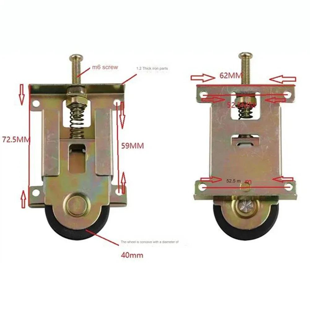 Cabinets Sliding Doors Pulleys Wardrobe Top/bottom Down Wheels/Runner Furniture Wheel Cabinets Roller Hanging Wheel Hardware