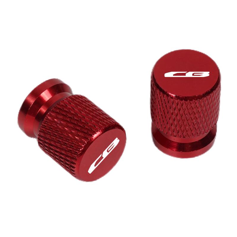2pcs Motorcycle CNC Tire Valve Air Port Stem Cover Caps For HONDA CB500X CB500F CB650R CB125R CB300R CB 500 400 SF CB400X