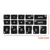 Car Interior Car Button Repair Sticker Key Ac Central Control Sticker Cd Broadcast Audio Button Repair Car Sticker