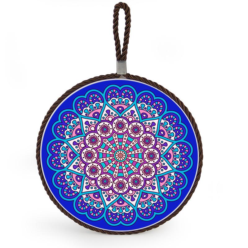 New Chinese Style Daily Dining Placemat Coaster Casserole Bowl Tableware Mat for Kitchen