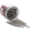 Colorful Silver Nickel-Plated Paper Clips - Creative 50mm Bookmarks