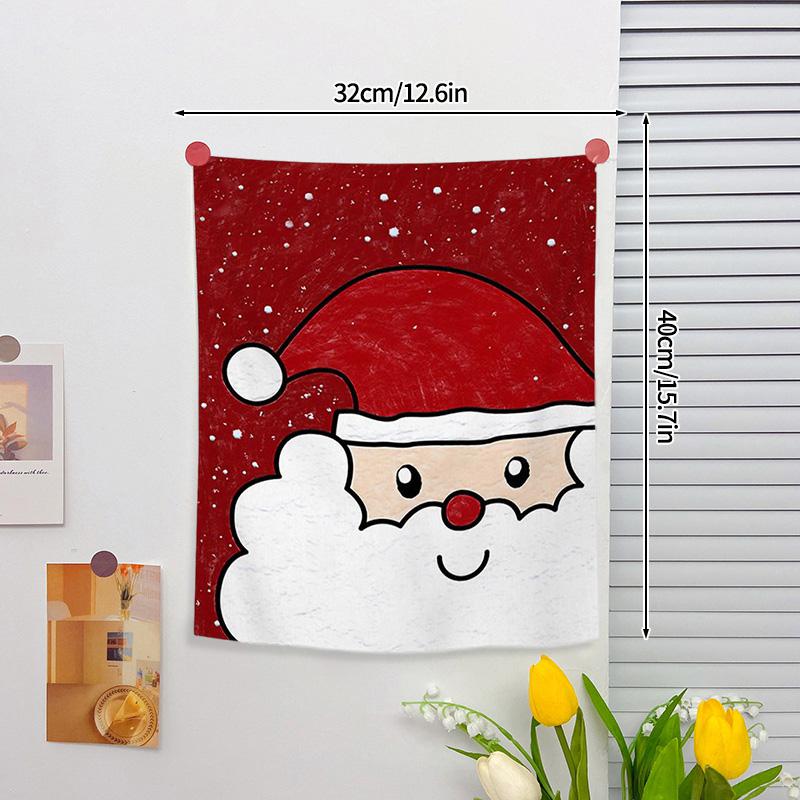 Christmas Hanging Cloth Wall Tapestry Accessorie Home Decoration Christmas New Year Decoration Room Aesthetic Accessories