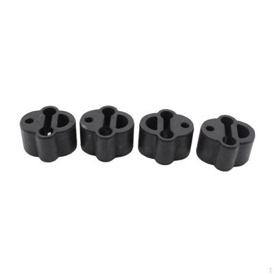 4Pcs Rubber Exhaust Hanger Repair Heavy Duty Brackets Hangers for