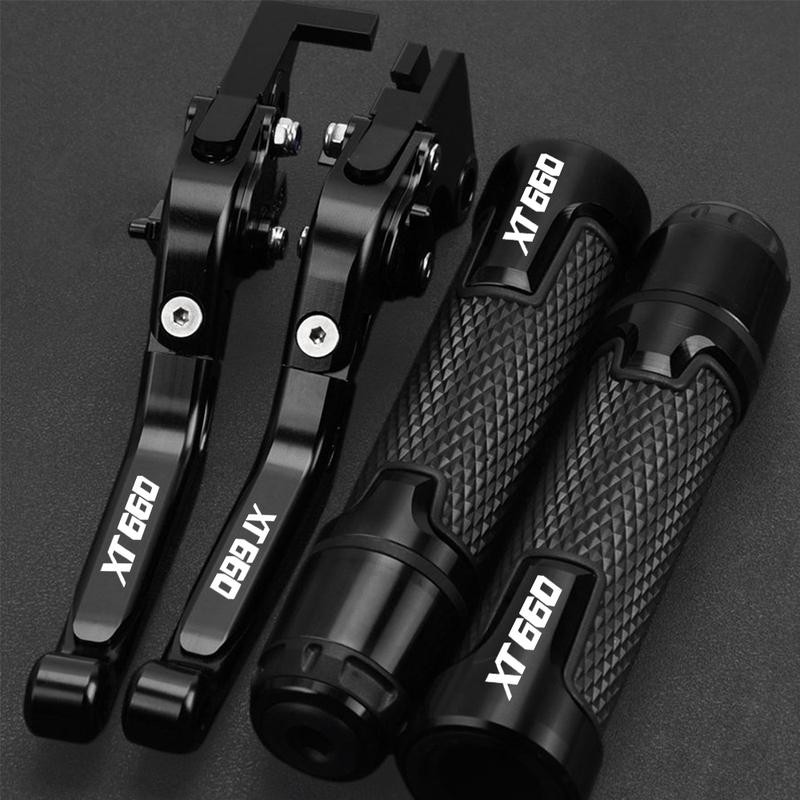 Motorcycle Brake Clutch Levers 7/8''22MM Hand Handlebar grips For yamaha XT660 XT660R XT660X XT 660 R/X 2004-2013 2012 2011 2010