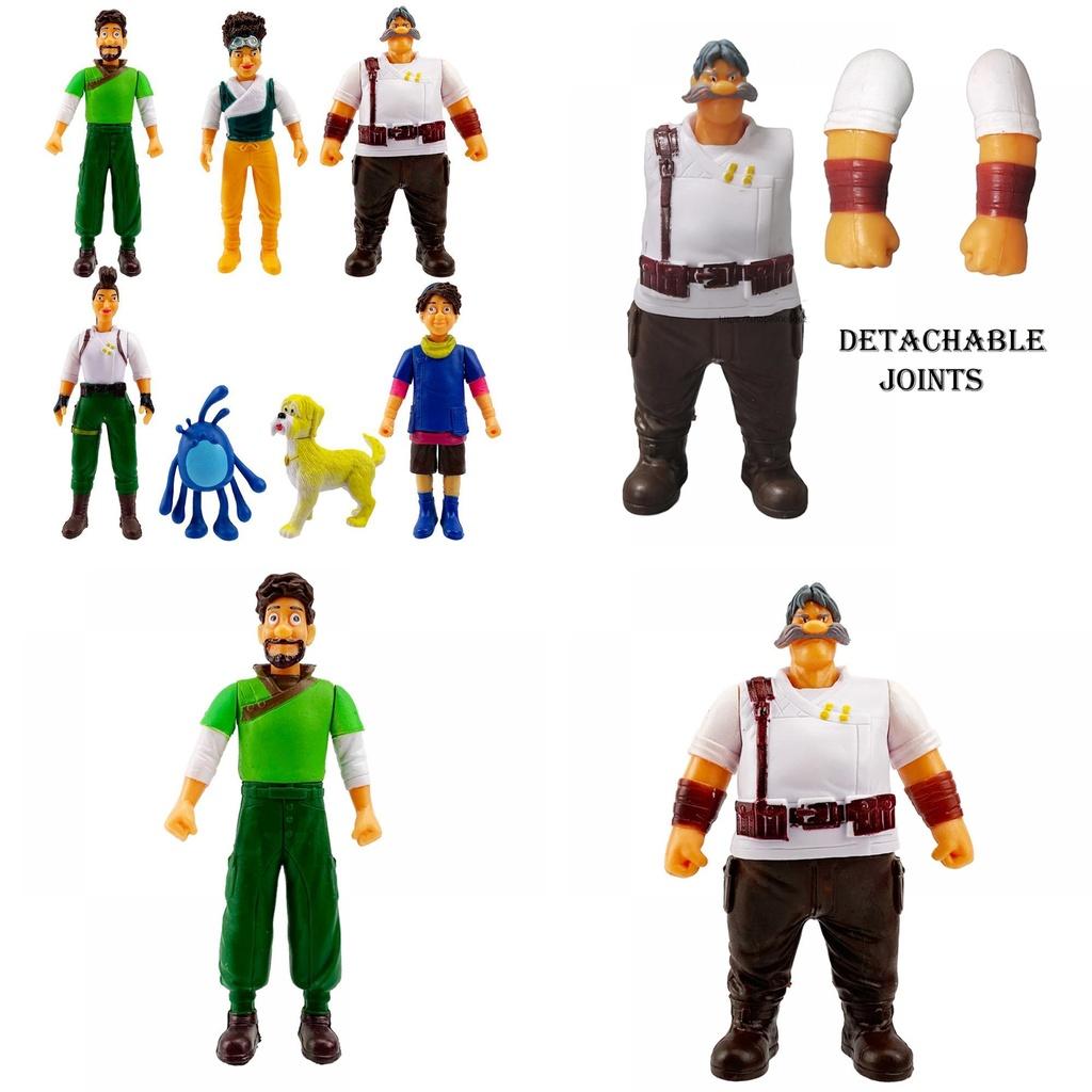 Strange World Action Figures Toy Cake Topper Set For Kids Xmas Birthday Gift Decor
