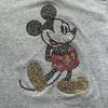 [GEBRAUCHT] Seltenes INK+PAINT Mickey Mouse T-Shirt mit Strasssteinen, Disney