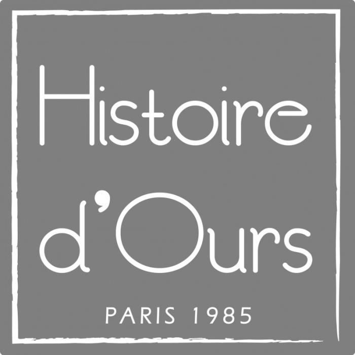 Ours En Peluche - HISTOIRE D'OURS - Ours Oscar - Taupe 35 Cm - Multicolore - 0 Mois - Naissance - Mixte
