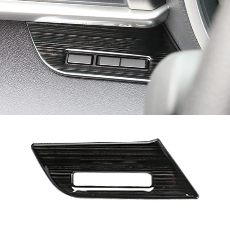 Edelstahl Auto Dasbhoard Kilometerstand Taste Reise Panel Trimmt Aufkleber Für Toyota Highlander XU70 Kluger 2020 2024 2024 2024 Hybrid
