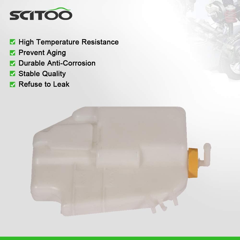 SCITOO Radiator Tank 19101RNAA01 Coolant Reservoir Bottle Coolant Overflow Tank Fits For 2006-2011 For Honda Civic